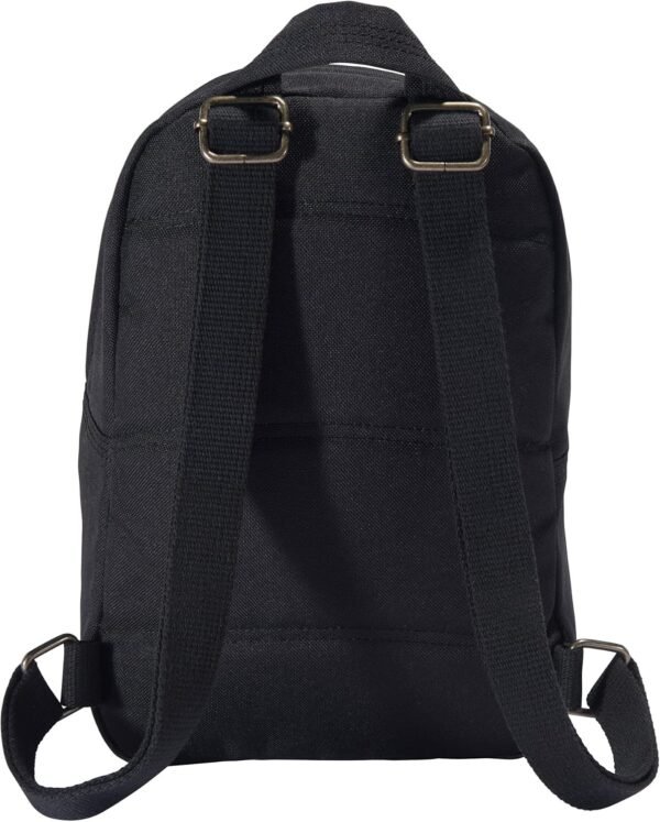 Carhartt Classic Mini Backpack, Durable, Water-Resistant Backpack with Adjustable Shoulder Straps, Black - Image 3