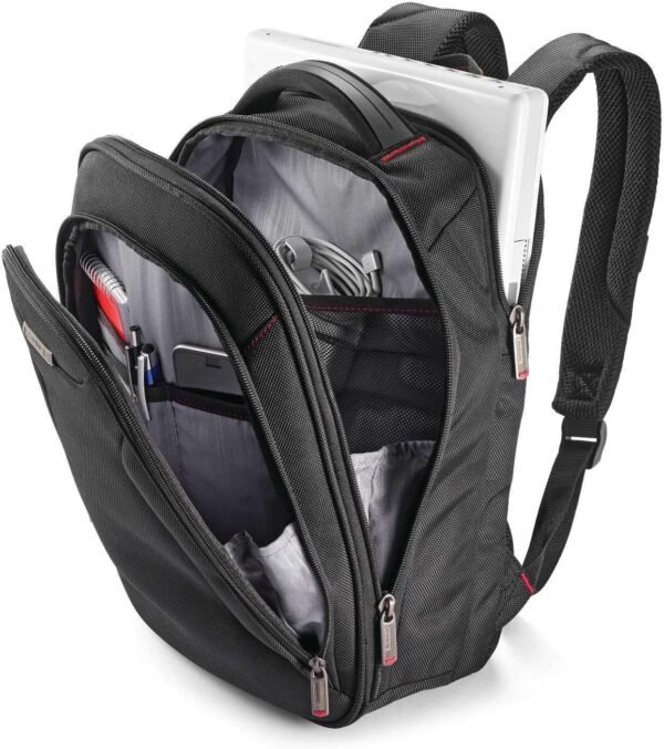 Samsonite Xenon 3.0 Checkpoint Friendly Backpack, Black, Medium - Image 4