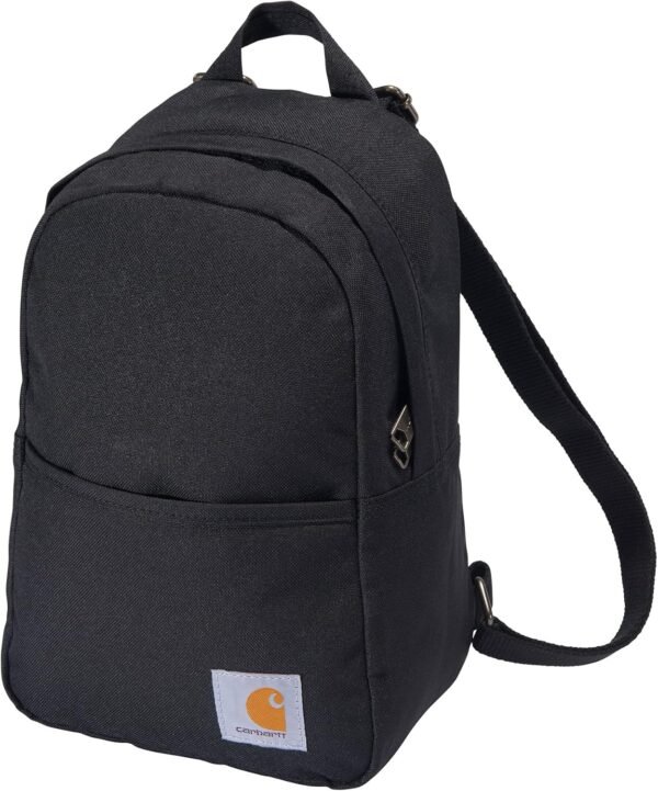 Carhartt Classic Mini Backpack, Durable, Water-Resistant Backpack with Adjustable Shoulder Straps, Black - Image 2