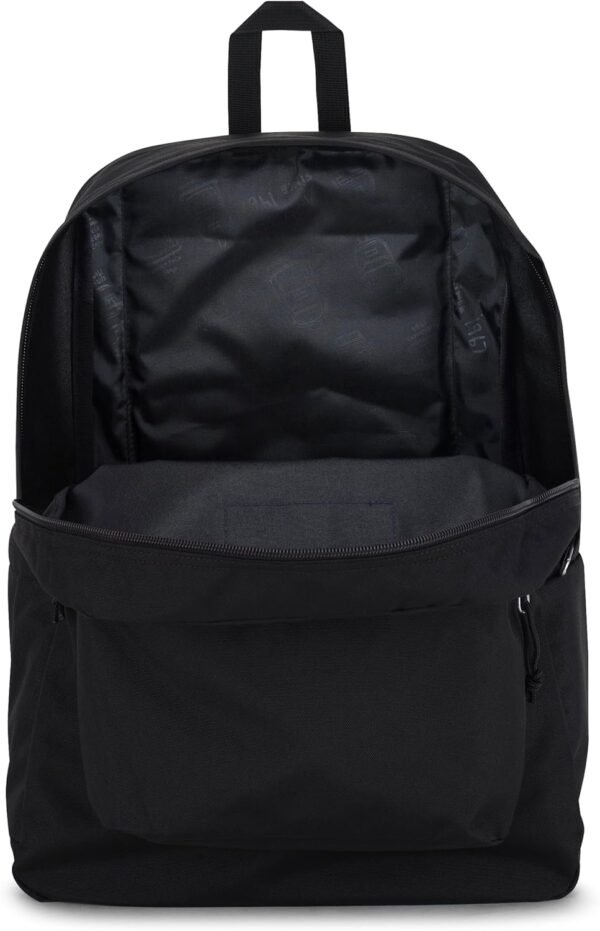 JanSport Superbreak Backpack - Durable, Lightweight Premium Backpack, Black - Image 5