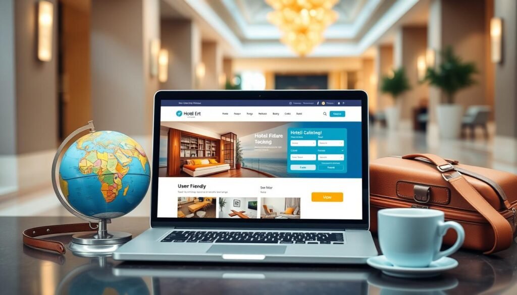 Easy hotel search and booking