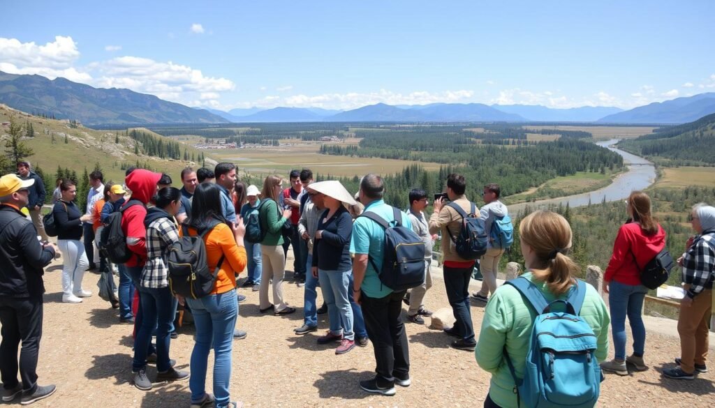 guided tour group size