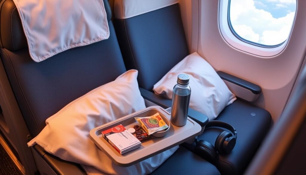 in-flight comfort tips