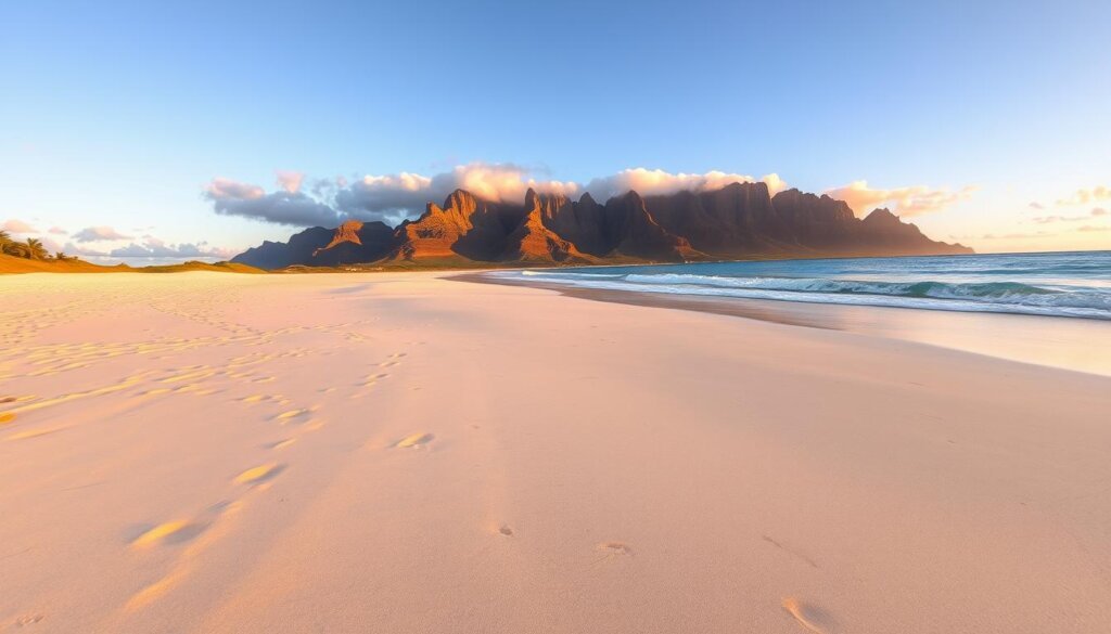 Secluded Polihale Beach on Kauai with dramatic mountain backdrop, Hawaii Travel Guide hidden gem
